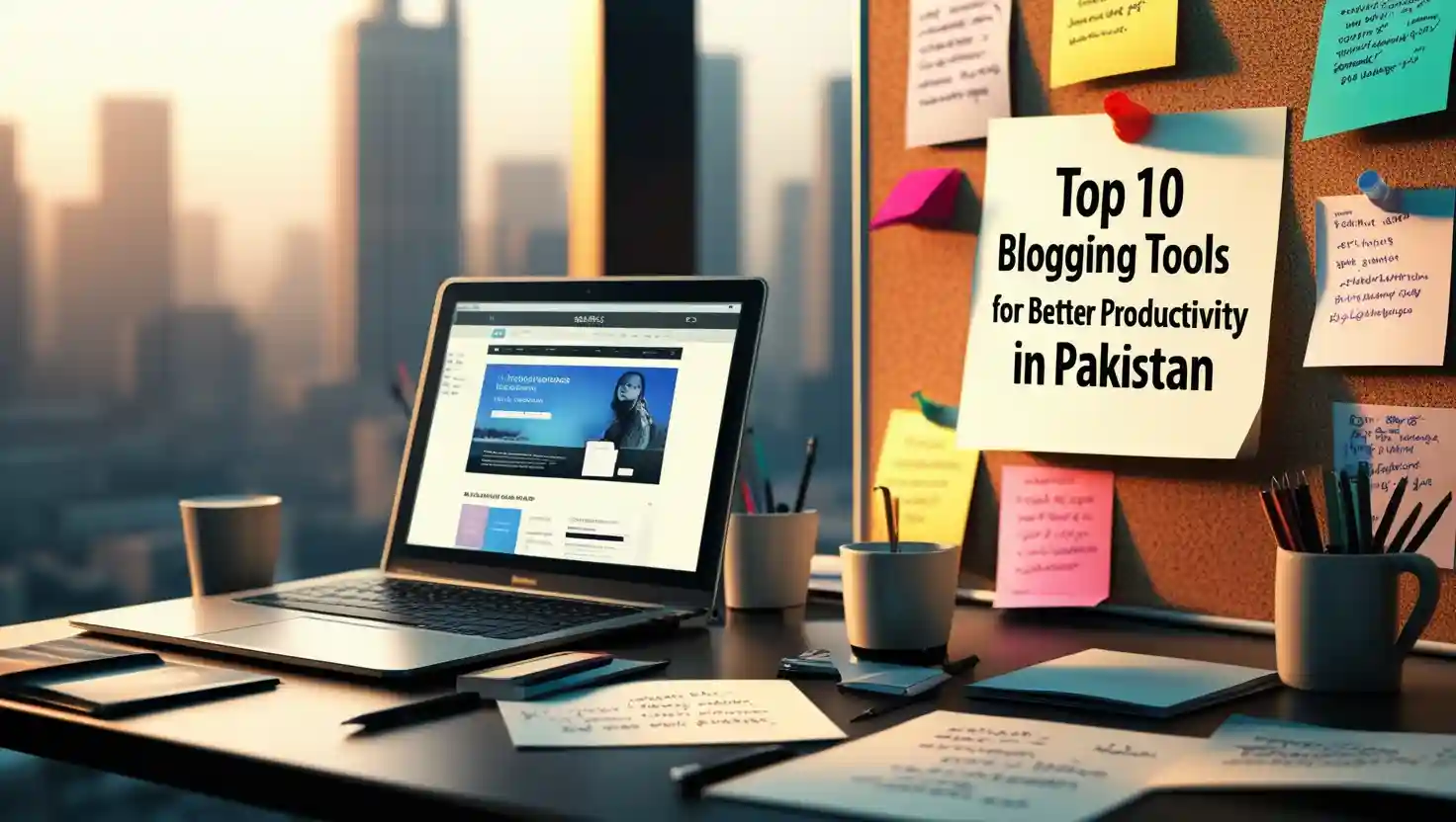Top 10 Blogging Tools for Better Productivity in Pakistan